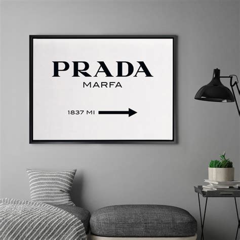 prada marfa canvas wall art|prada marfa wall art.